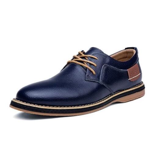 Men's British Casual Business Oxford Dress Shoes