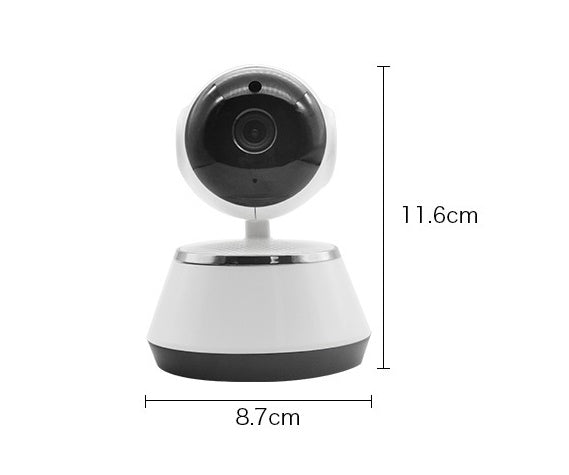 Caméra de surveillance bébé sans fil WiFi 720P HD avec vision nocturne et audio bidirectionnel
