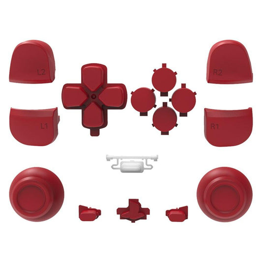 Suitable For PS5 Gamepad Cover Material Hemp Surface Button Replacement Shell Accessories