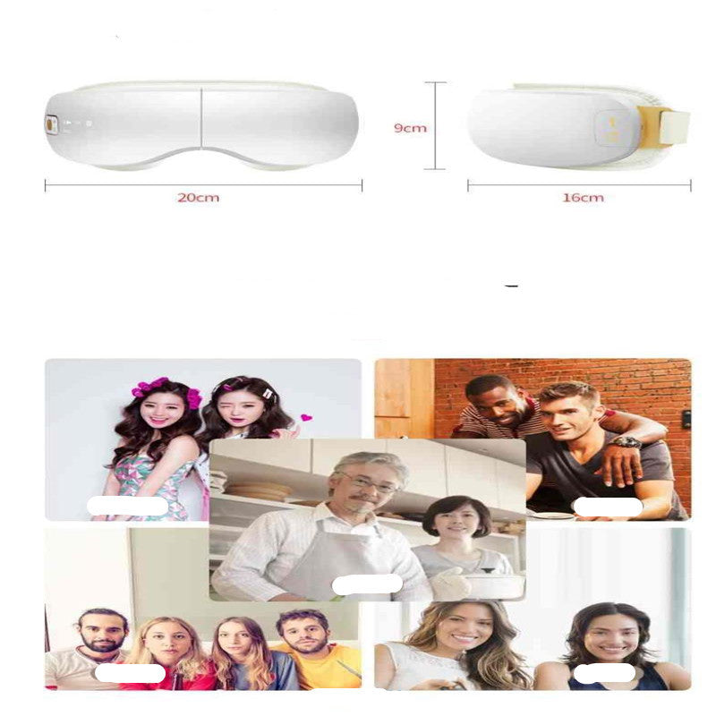 Shengyangkang Wireless Portable Eye Massager with Music and Folding Design