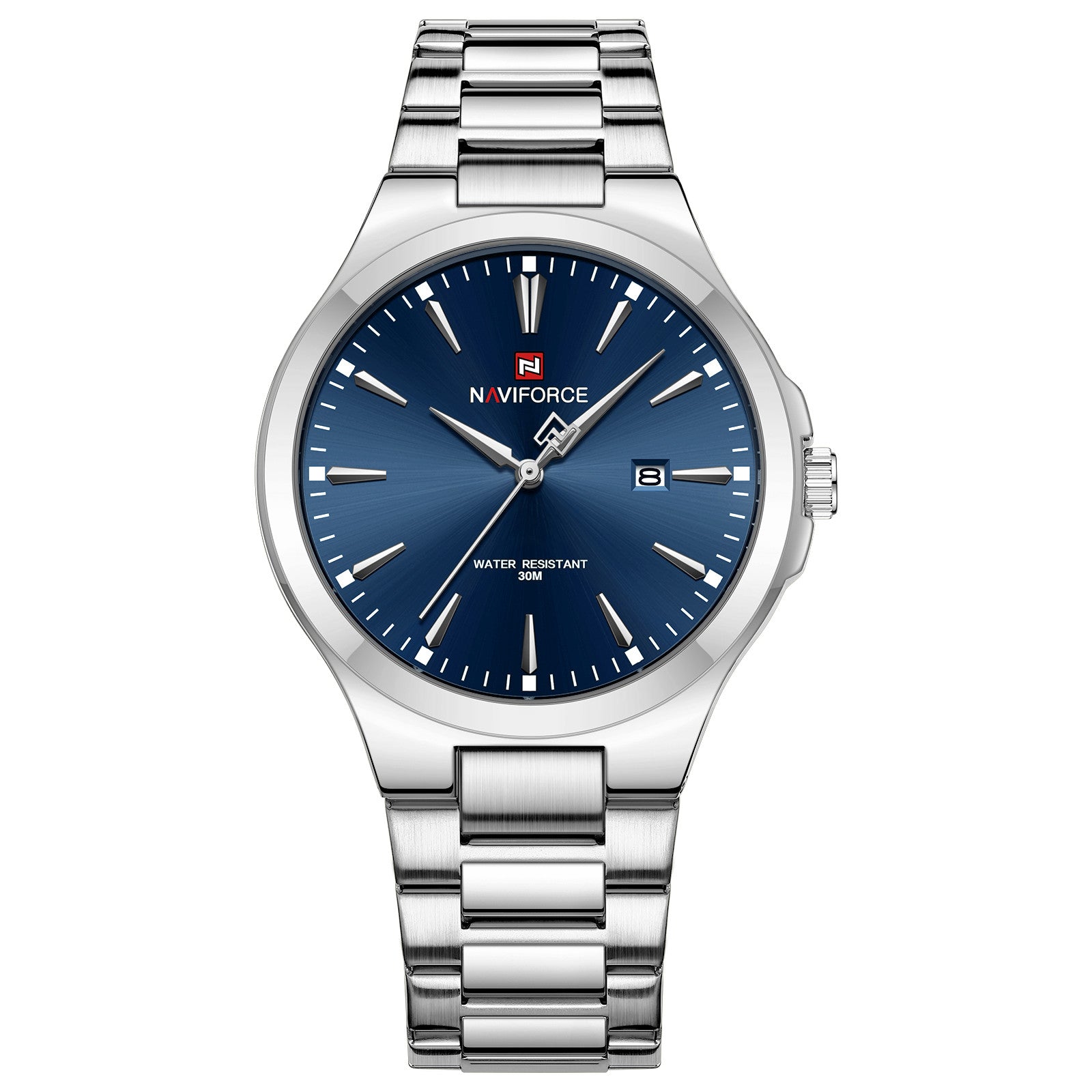 Montre étanche simple et authentique pour hommes d'affaires