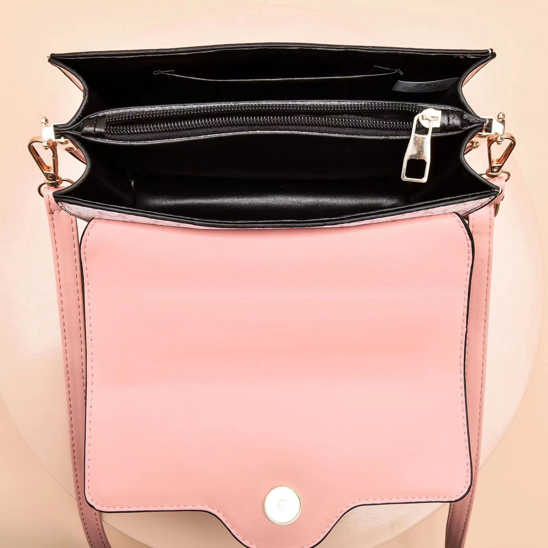 Sac à bandoulière imprimé pour femme - PU, plusieurs coloris, 22x16x8cm