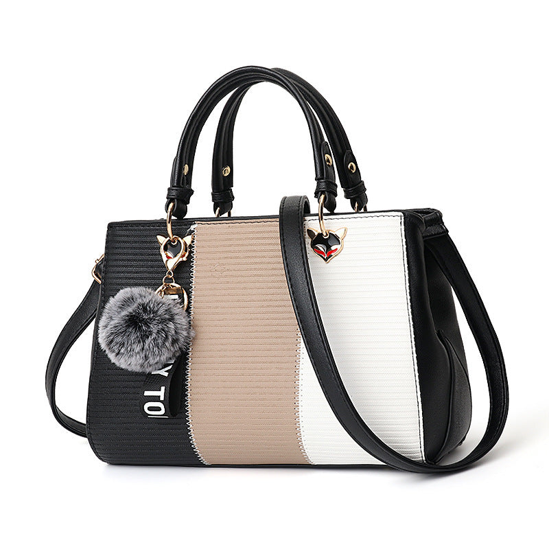 Ladies PU Leather Crossbody Shoulder Handbag 29x14x20cm