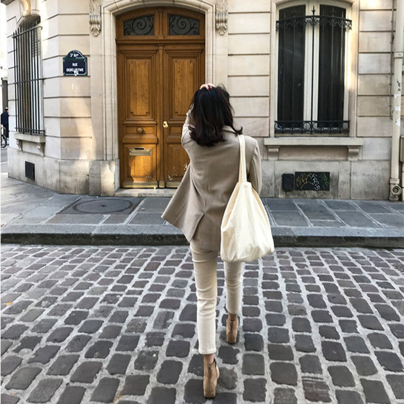 Blazer rétro à carreaux