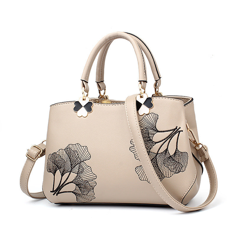 Fashion Women's Polycotton Shoulder Bag Cube Shape