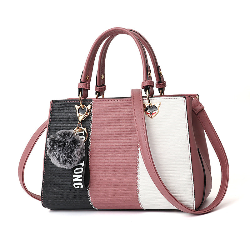 Ladies PU Leather Crossbody Shoulder Handbag 29x14x20cm