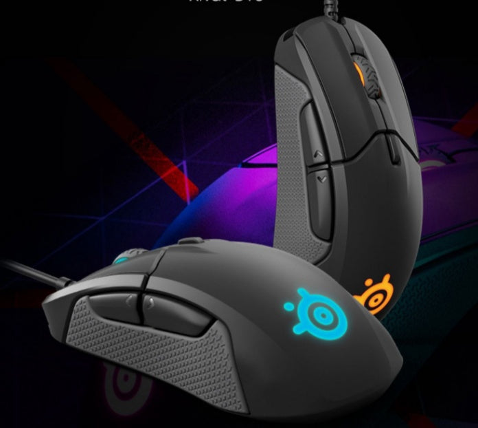 Souris de jeu mécanique filaire avec 12 000 DPI et 6 touches programmables