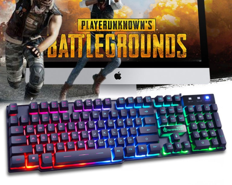Wired Notebook Gaming Keyboard and Mouse Combo