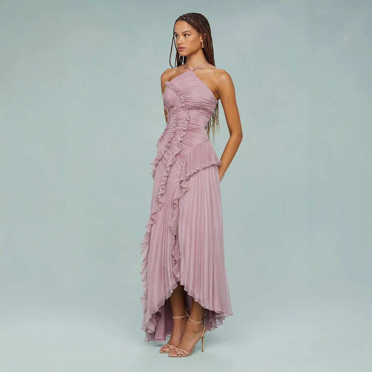 Fashion Personality Chiffon Pencil Dress for Women