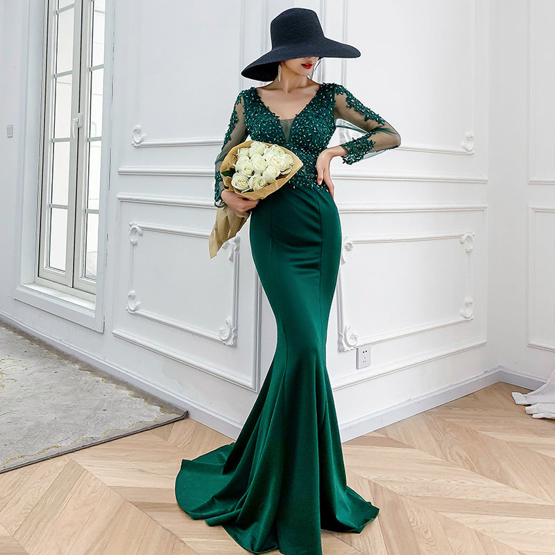 Heavy Industry High-End Evening Dress for Women