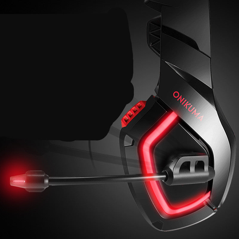Gaming Headset with 50mm Speakers and 3.5mm + USB Jack