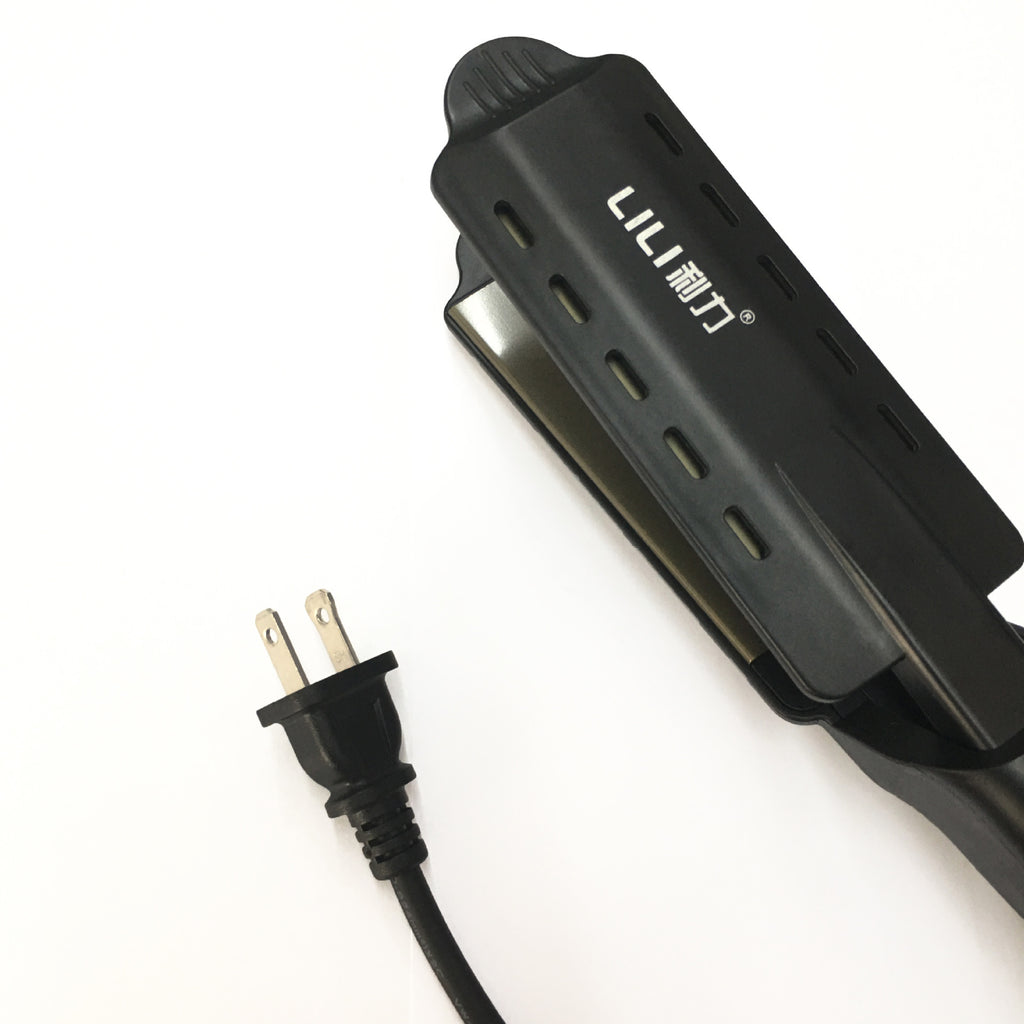 Hairdressing Straightener with Large Panel and 4-Level Temperature Control