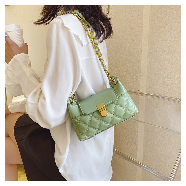 French niche set high-quality chain shoulder bag