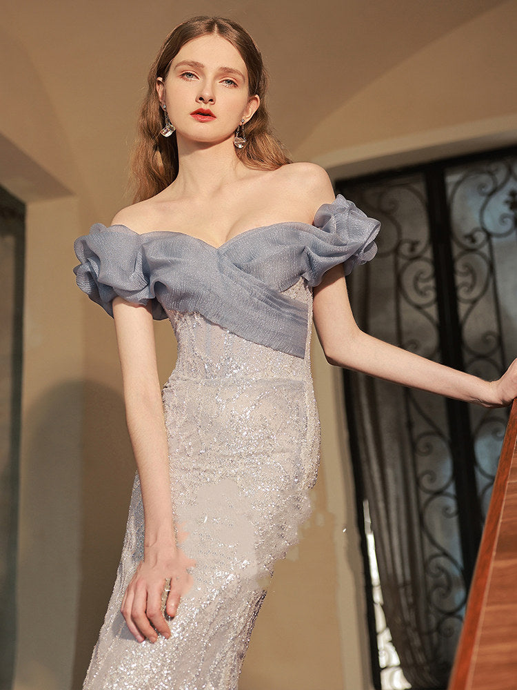 Women's Fashionable Personalized Fishtail Bride Dress