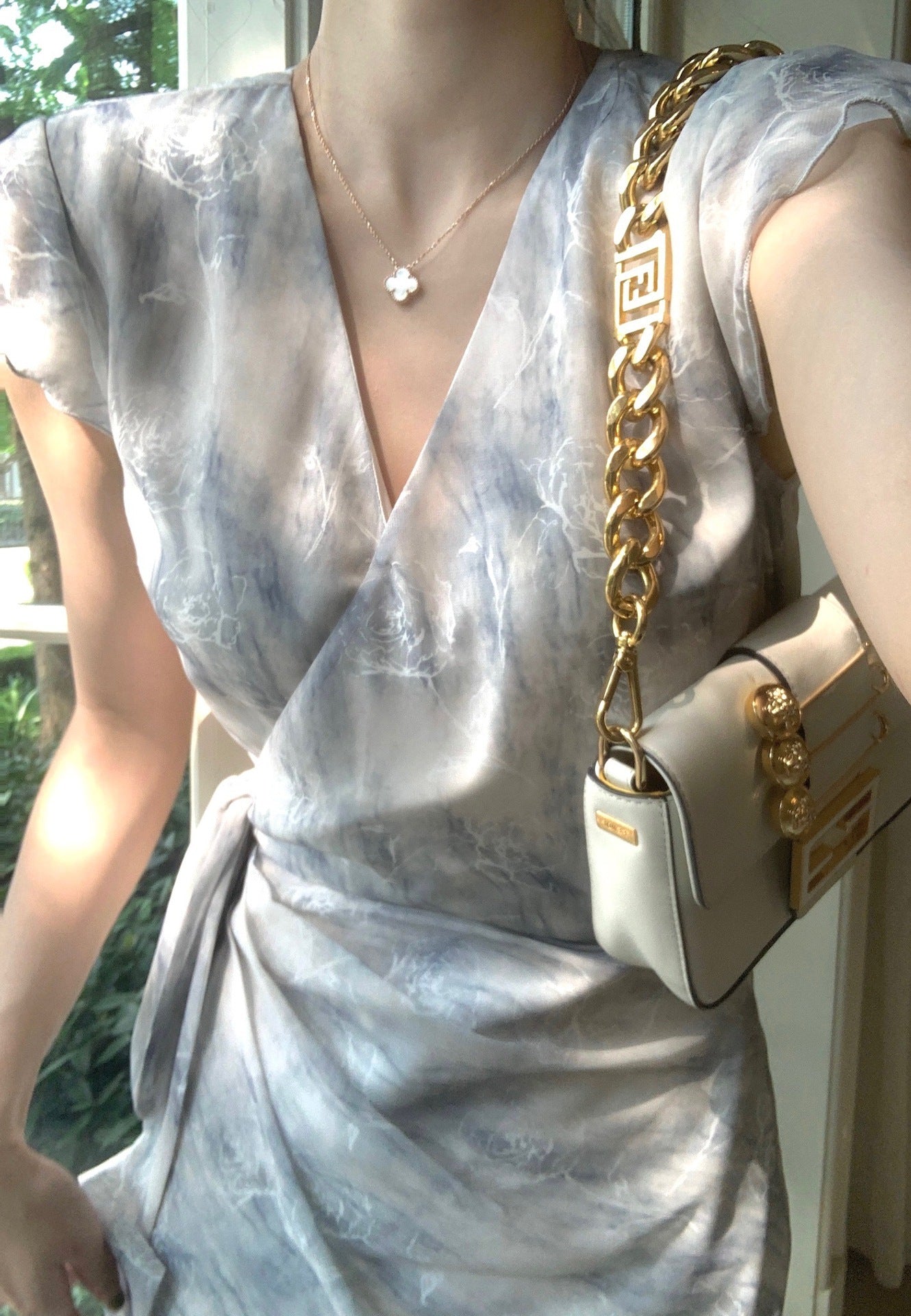 Women's Retro Easy Matching French Floral Dress