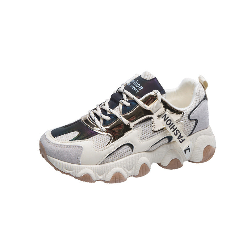 Chaussures Femme Mi-Talons Wild Daddy Respirantes Semelle Caoutchouc Antidérapante