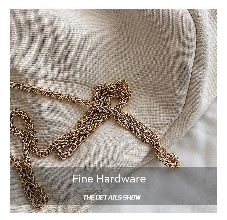 Sweet Floral Chain Crossbody Bag Fashion Tote