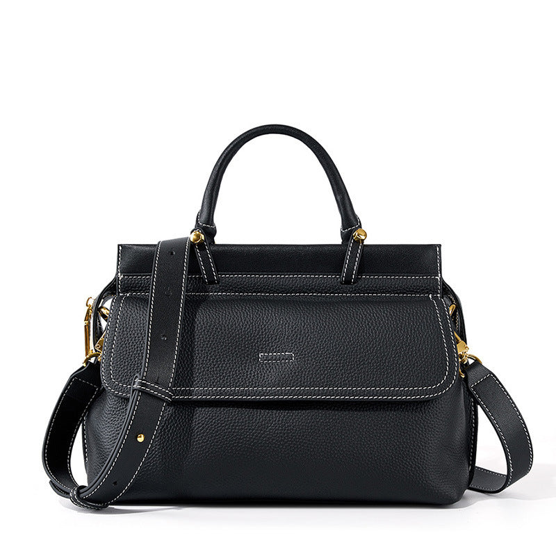 First Layer Cowhide Ladies Crossbody Bag 25x18x10cm