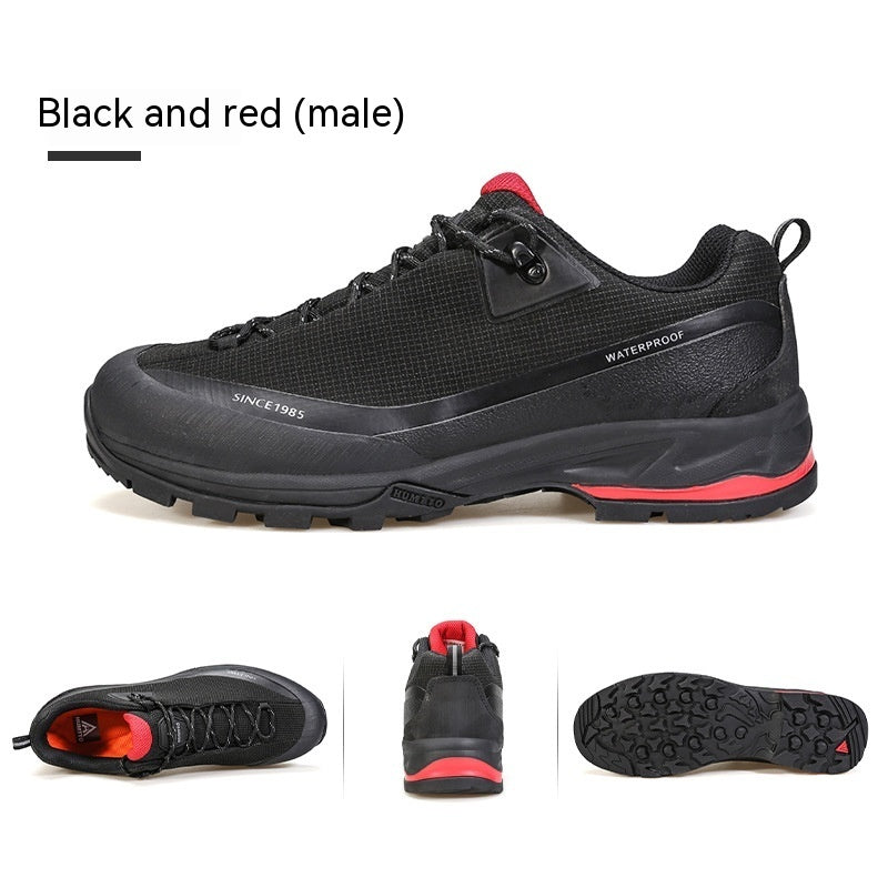Low-Top Mountain Climbing Hiking Boots for Men