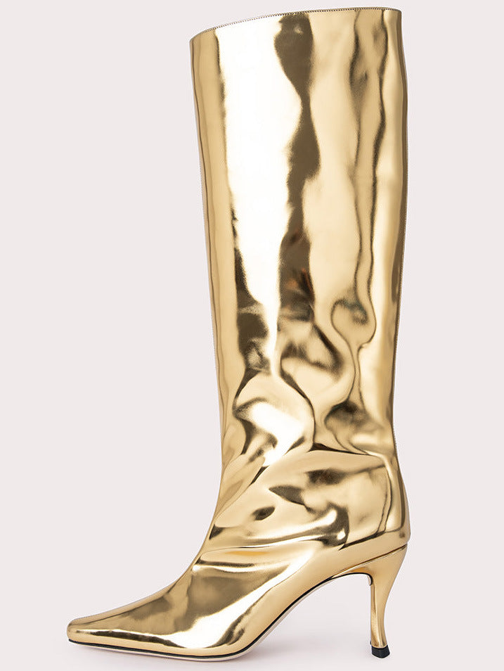 Bottes de cowboy carrées pour femmes en plusieurs couleurs