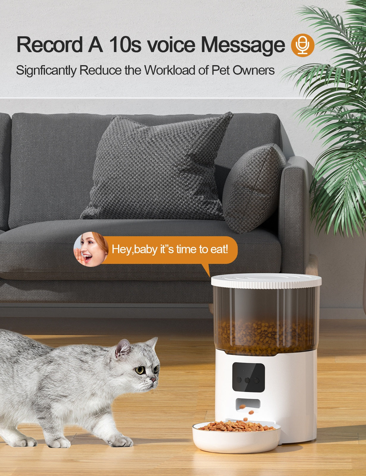 Cat & Dog Automatic Smart Pet Feeder