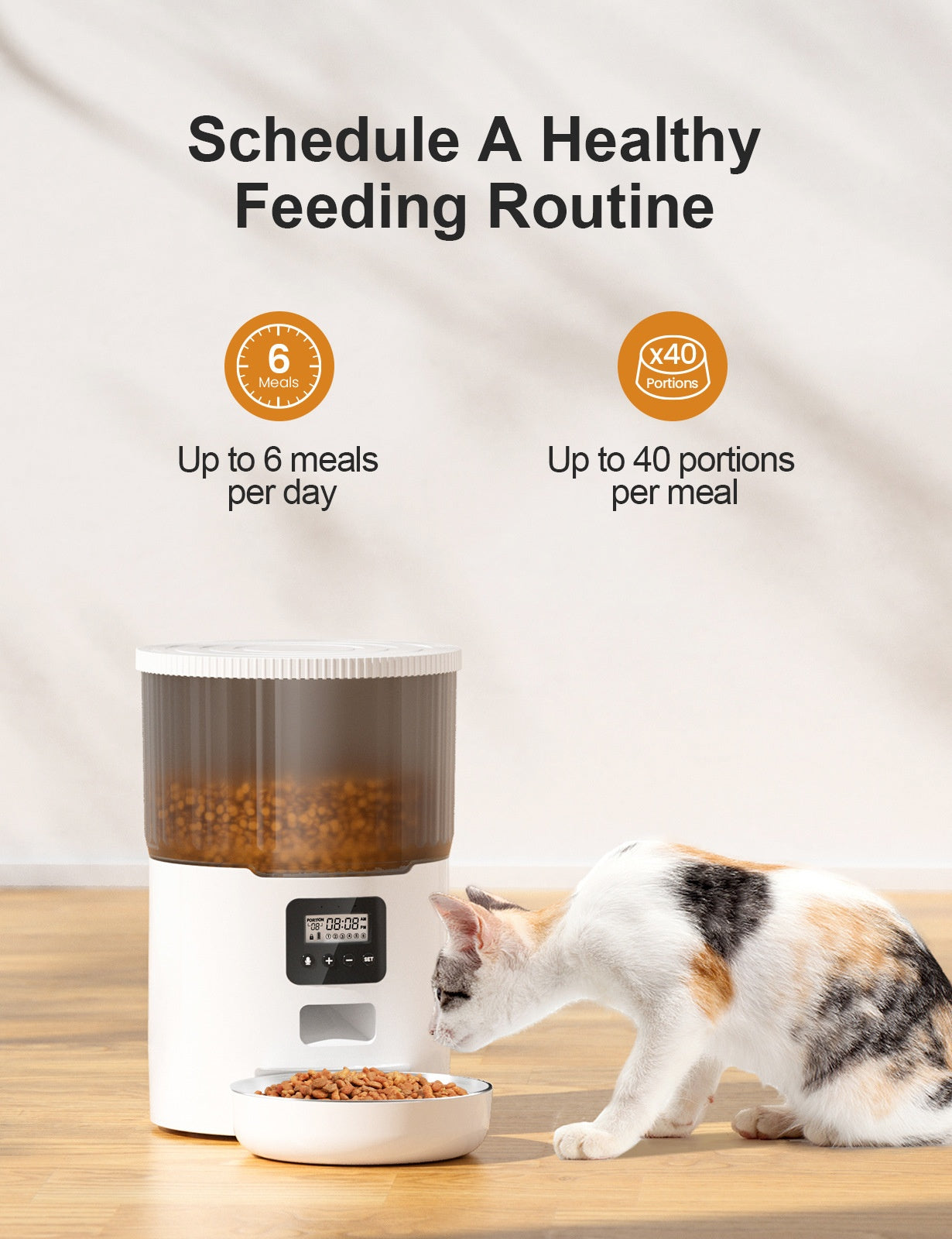 Cat & Dog Automatic Smart Pet Feeder
