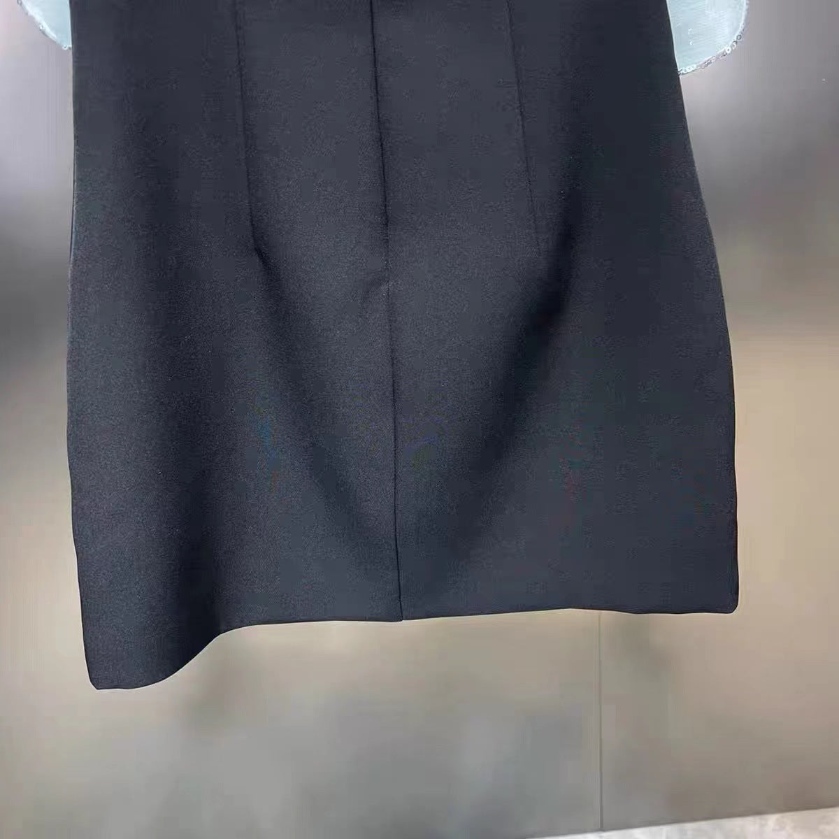 Spring Three-dimensional Sequined Large Flower Decoration Dress