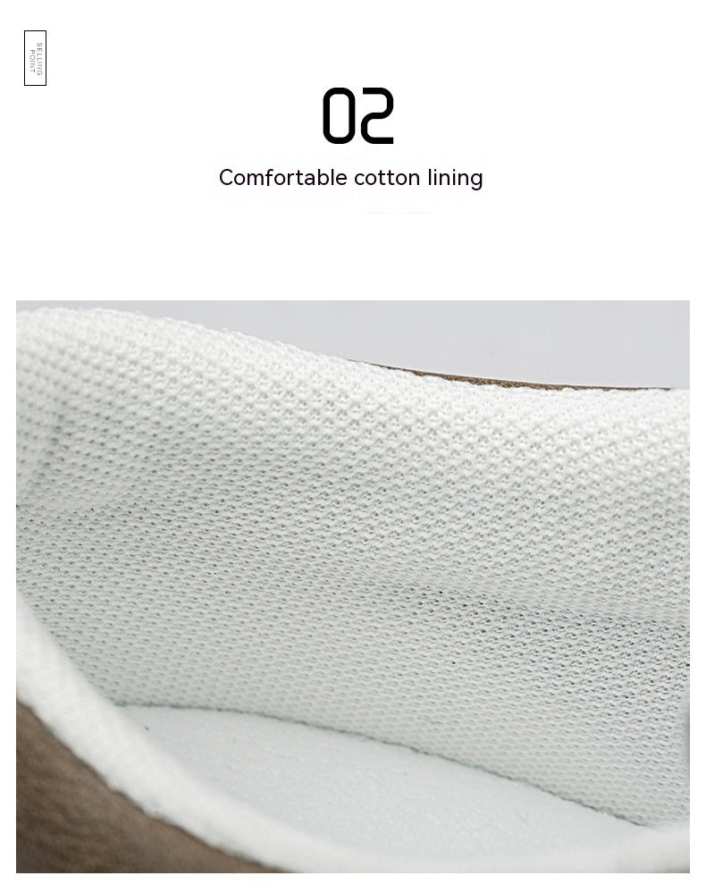 Men's Invisible Height Increasing Two-layer Leather Trendy Casual Shoes