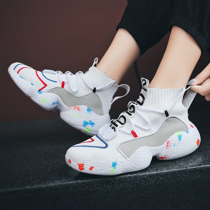 Baskets de course respirantes et tendance pour hommes