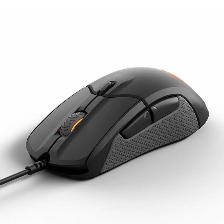 Souris de jeu mécanique filaire avec 12 000 DPI et 6 touches programmables