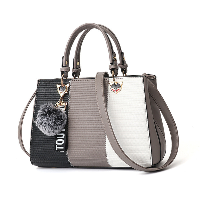 Ladies PU Leather Crossbody Shoulder Handbag 29x14x20cm