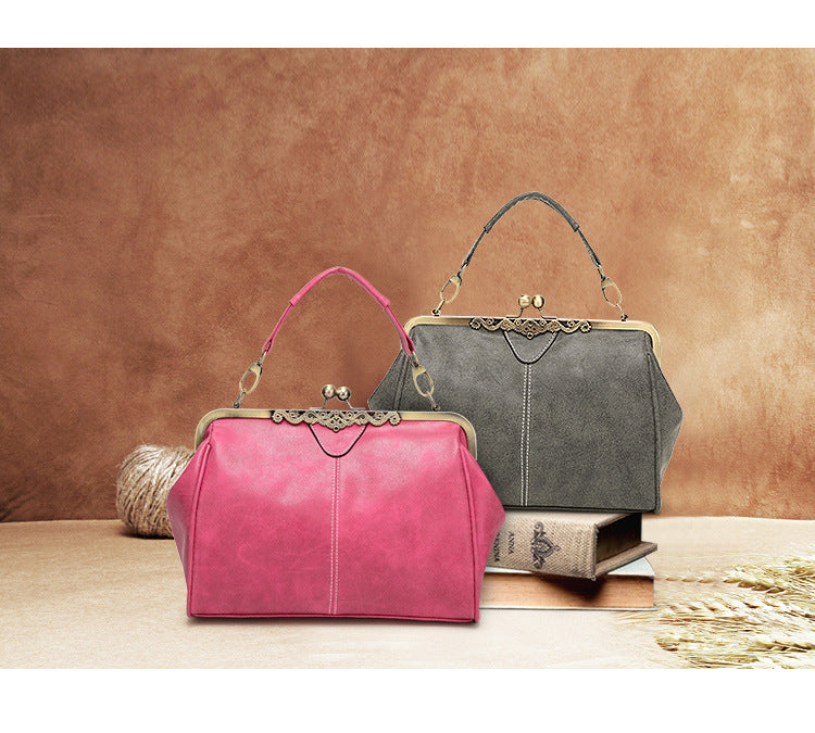 One Shoulder Diagonal British Retro Women's Messenger Bag