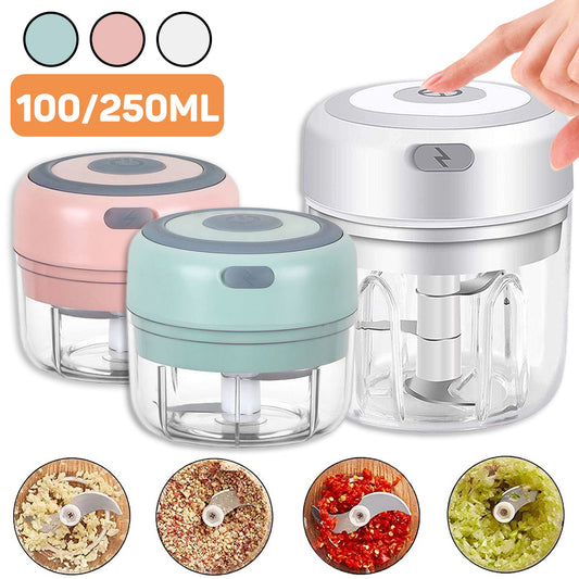 USB Electric Mini Chopper for Garlic, Ginger & Vegetables