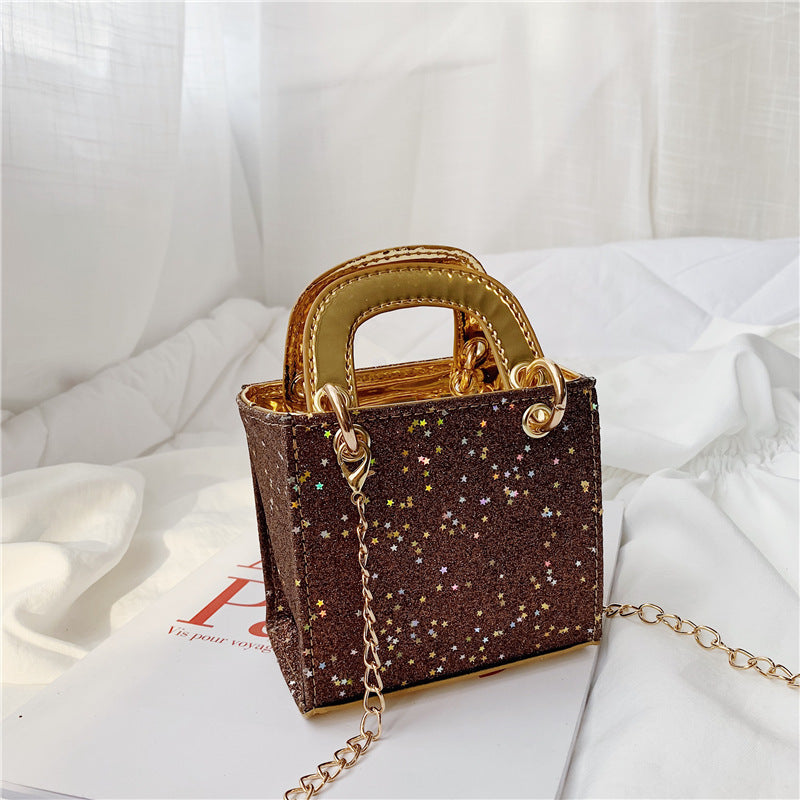 Children's sequined shoulder bag