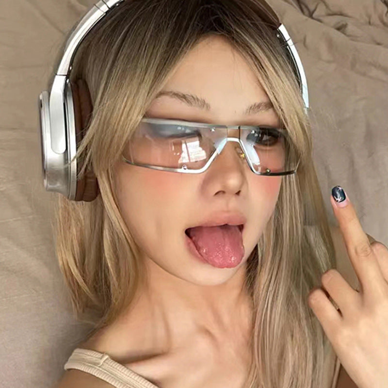 Future Technology Metal Sunglasses with Progressive Lens Colors