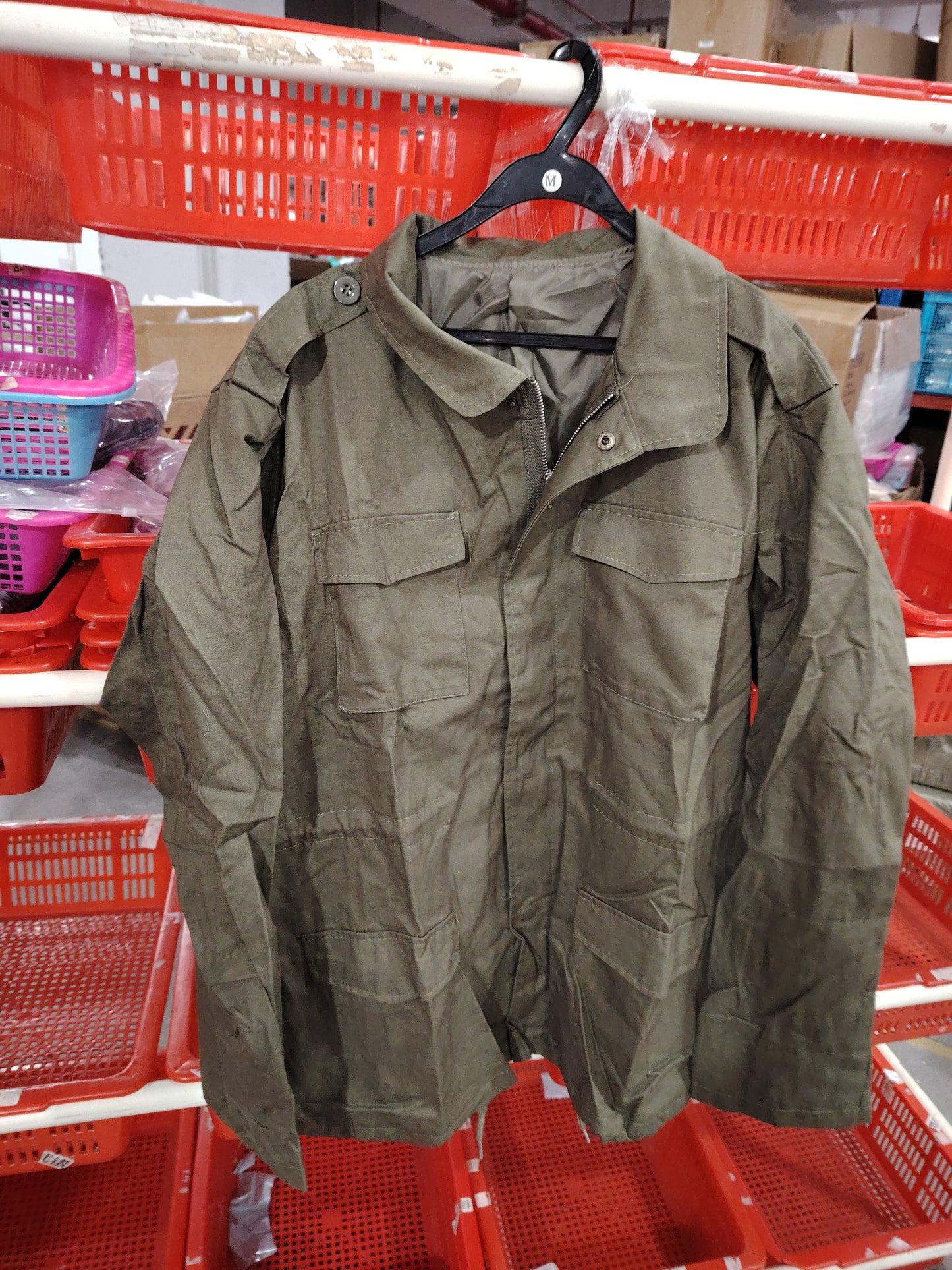 American Heavy Industry Vintage Overalls Jacket Men