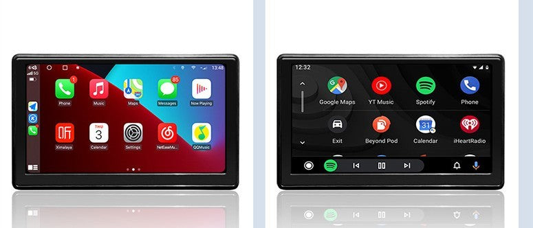 Écran intelligent portable IPS de voiture 7" Projection sans fil CarPlay Android Auto