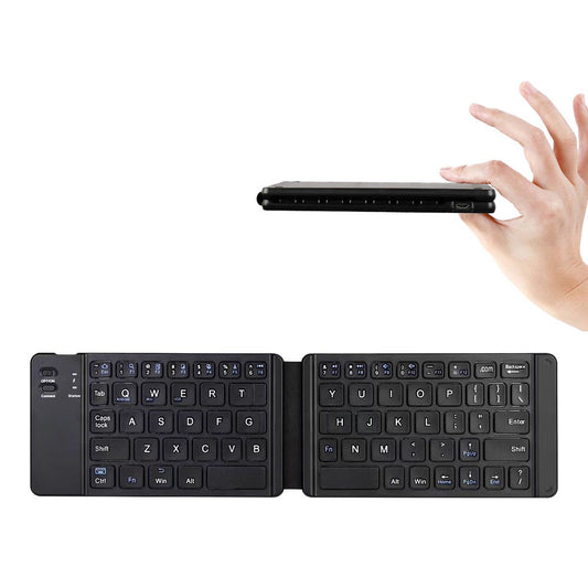 Portable Mini Ultra-Thin Folding Wireless Keyboard Bluetooth 3.0