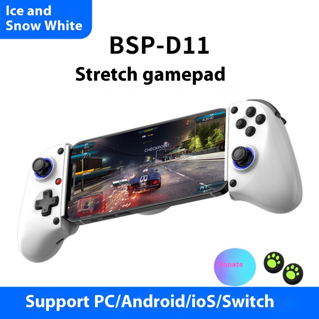 Wireless Bluetooth D11 Mobile Game Stretch Handle with Type-C Interface