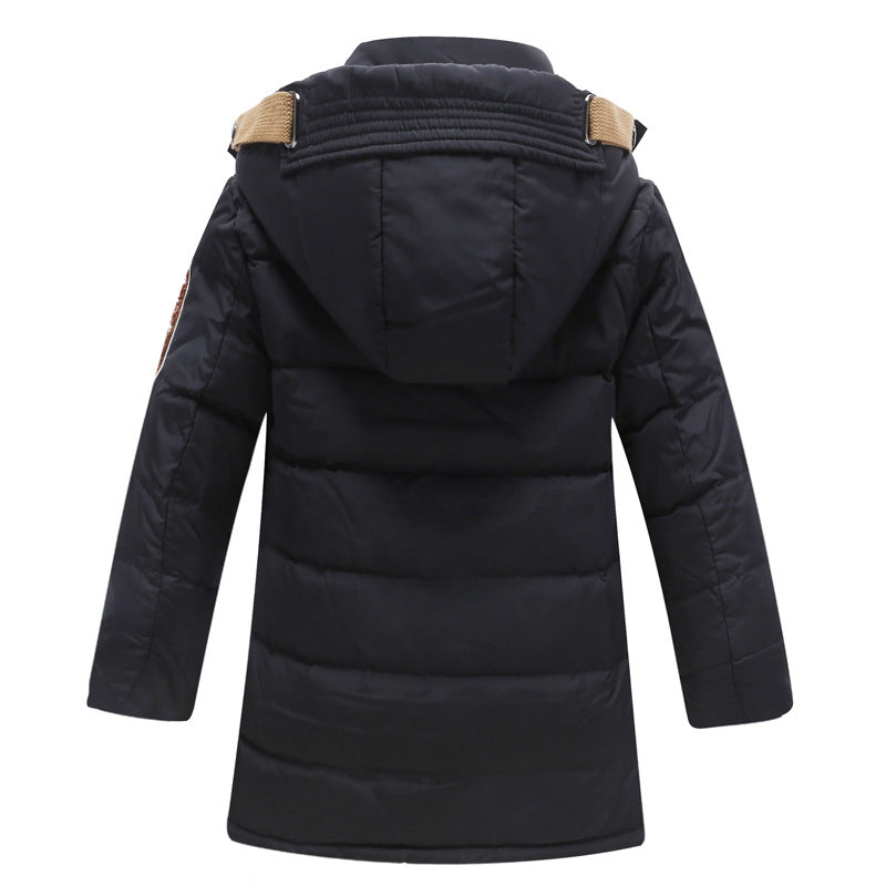 Children's 30 Degree Winter Duck Down Jacket Thickened Warm Coat Big Boys 8-16 Sizes