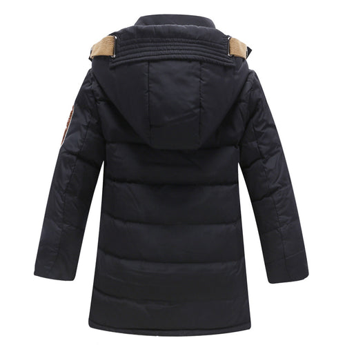 Children's 30 Degree Winter Duck Down Jacket Thickened Warm Coat Big Boys 8-16 Sizes