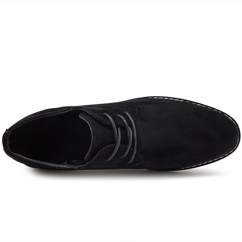 British Style Frosted Leather Board Shoes