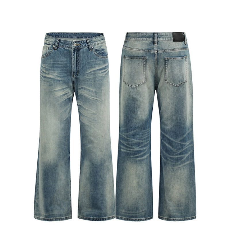 Loose Straight-leg Casual Wide-leg Pants