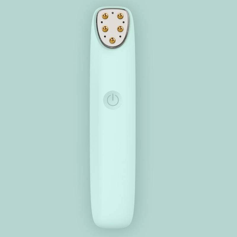 Portable RF EMS Red Light Eye & Face Vibration Massager for Wrinkles & Dark Circles