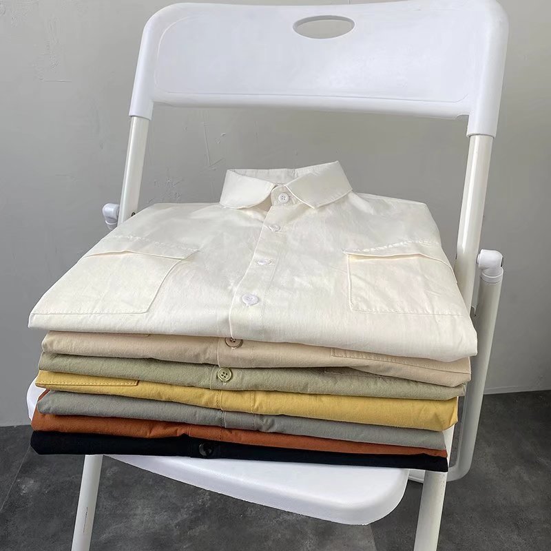 Men's Summer Workwear Cotton Blend Shirt Half Sleeve