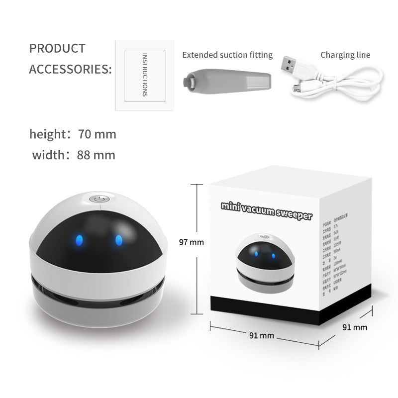 Personalized Mini USB Desktop Keyboard Vacuum Cleaner Handheld