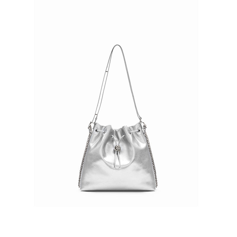 Leather Large Capacity Crossbody Shoulder Tote Backpack