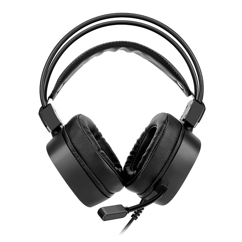 RGB Head-Mounted Gaming Headset with 50mm Drivers and USB Power