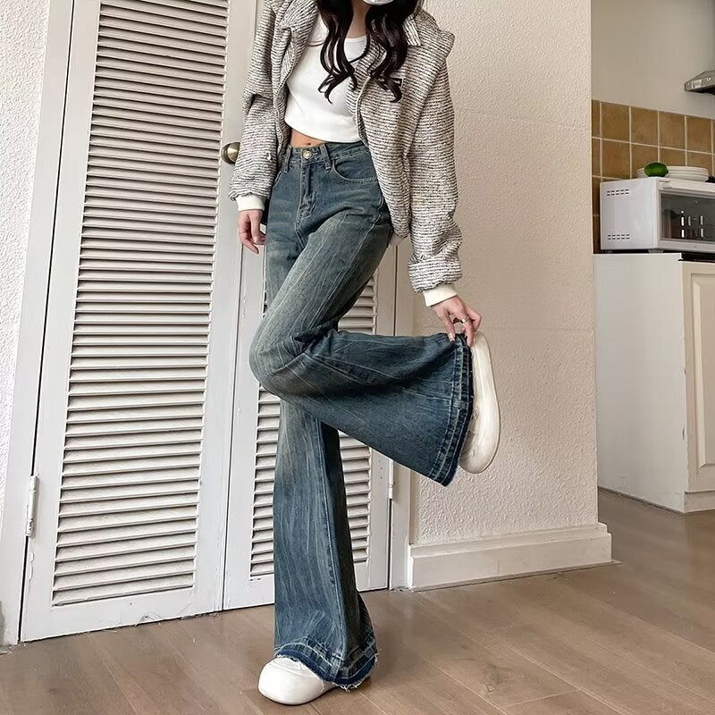 Loose Flared Women's Jeans
