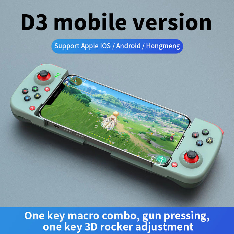 Wireless Bluetooth Game Controller with Type-C Support